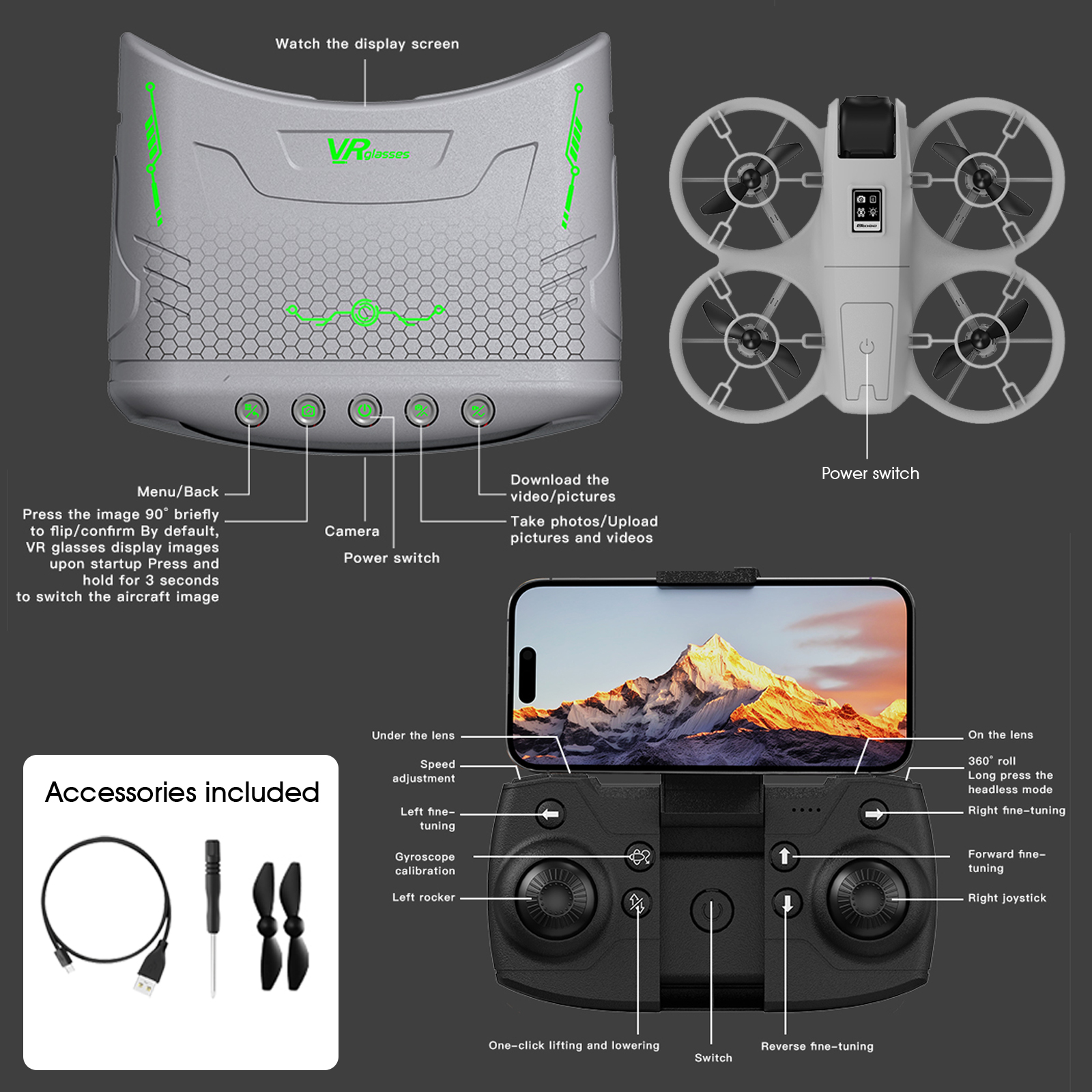 Mini Drone That Is Easy For Be - Drone Battery Adapter ulasan dan harga
