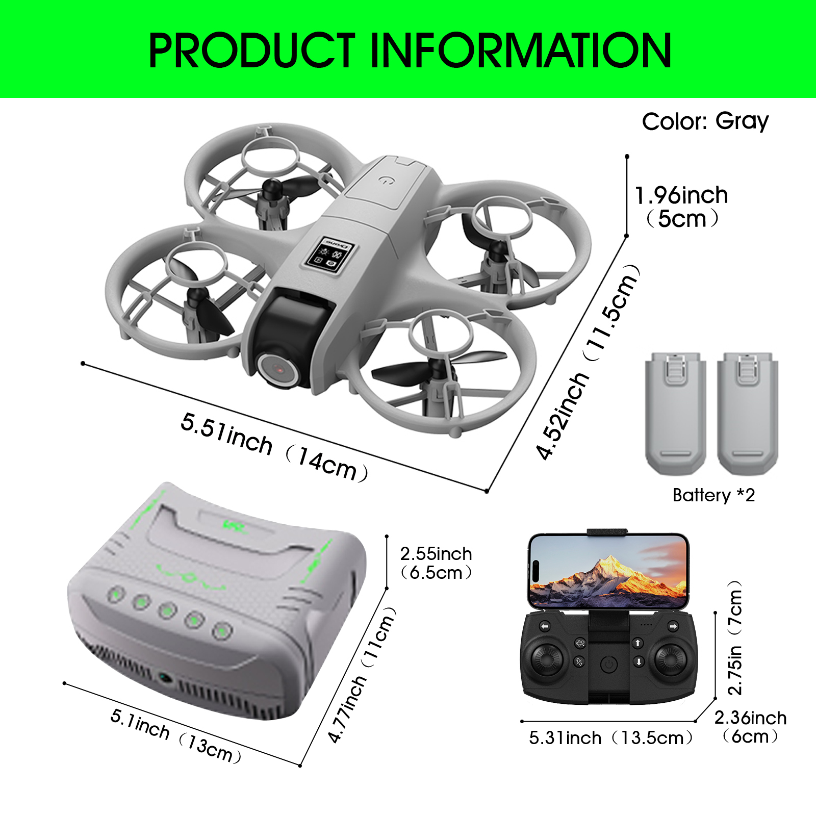 Mini Drone That Is Easy For Be - Drone Battery Adapter ulasan dan harga