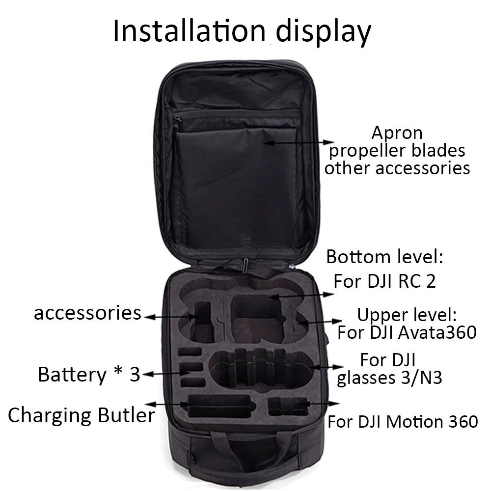 Drone Bag Crust Hard Shell Wat - Drone Hard Shell Case ulasan dan harga