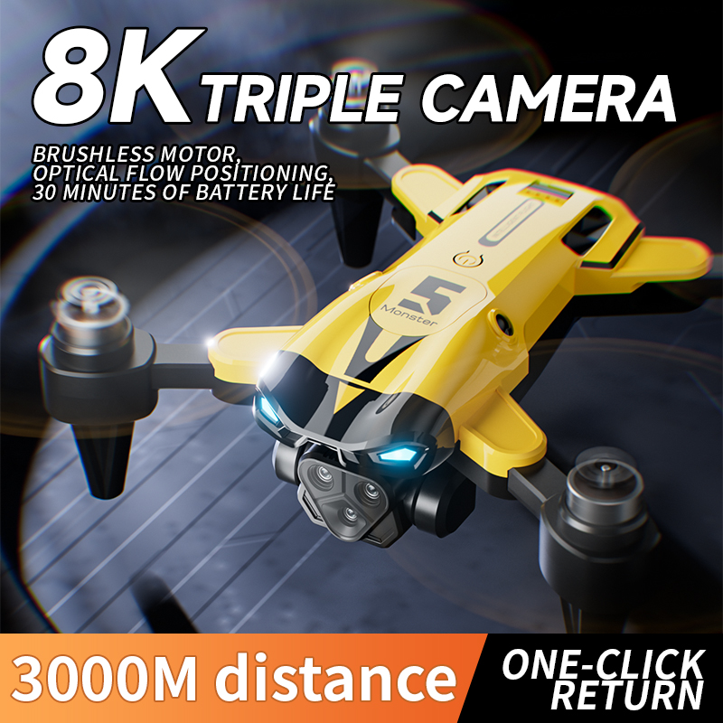 Brushless RC Drone 8K Triple C - Drone Battery Adapter ulasan dan harga
