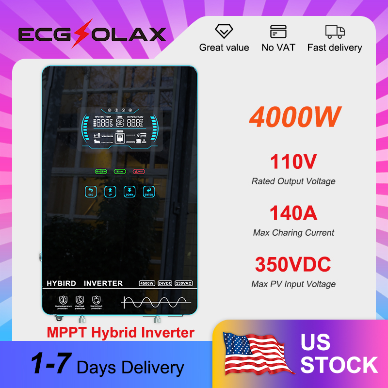 ECGSOLAX Hybrid Solar Inverter - Drone Solar Charger ulasan dan harga