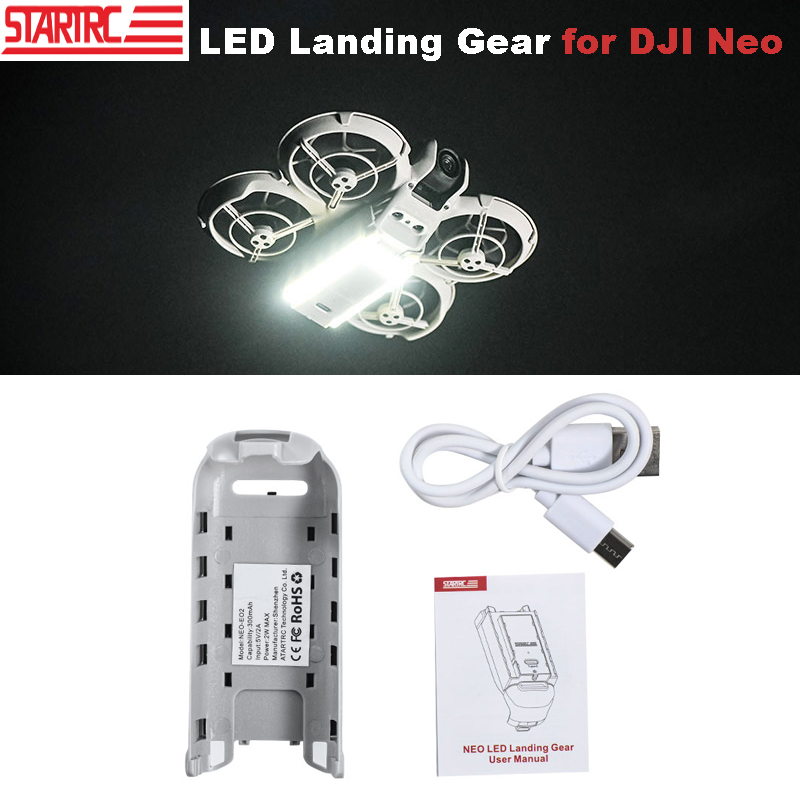 STARTRC LED Landing Gear for D - Drone Strobe Light ulasan dan harga