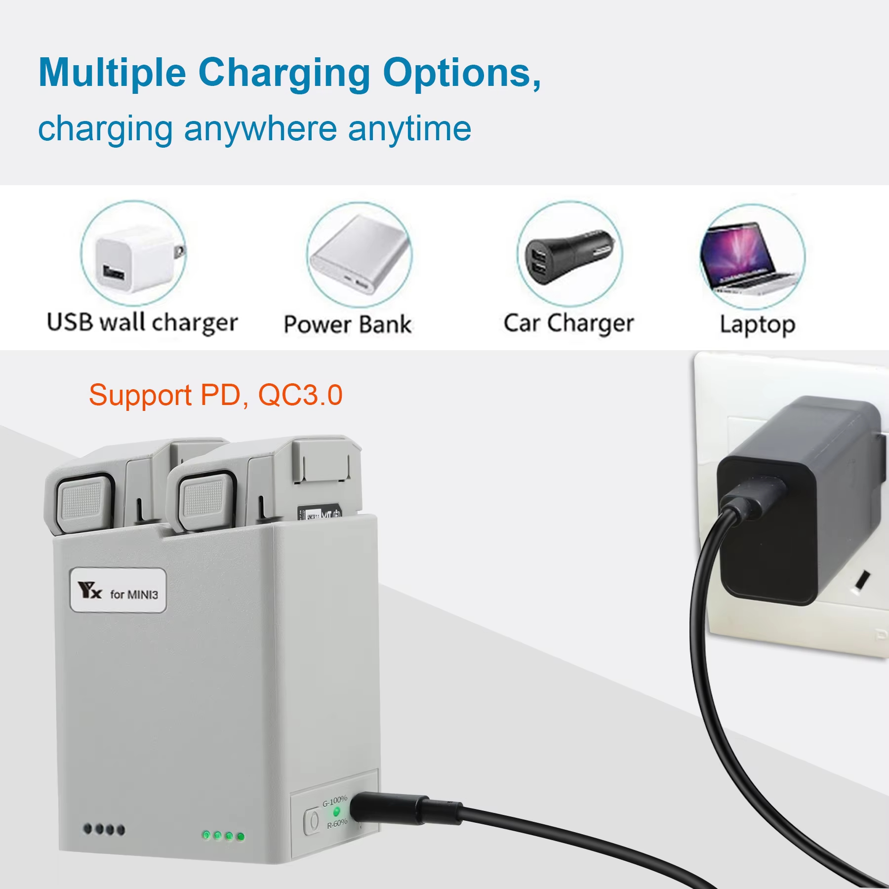 For DJI Mini 3Pro/4Pro Battery - Drone Power Bank ulasan dan harga