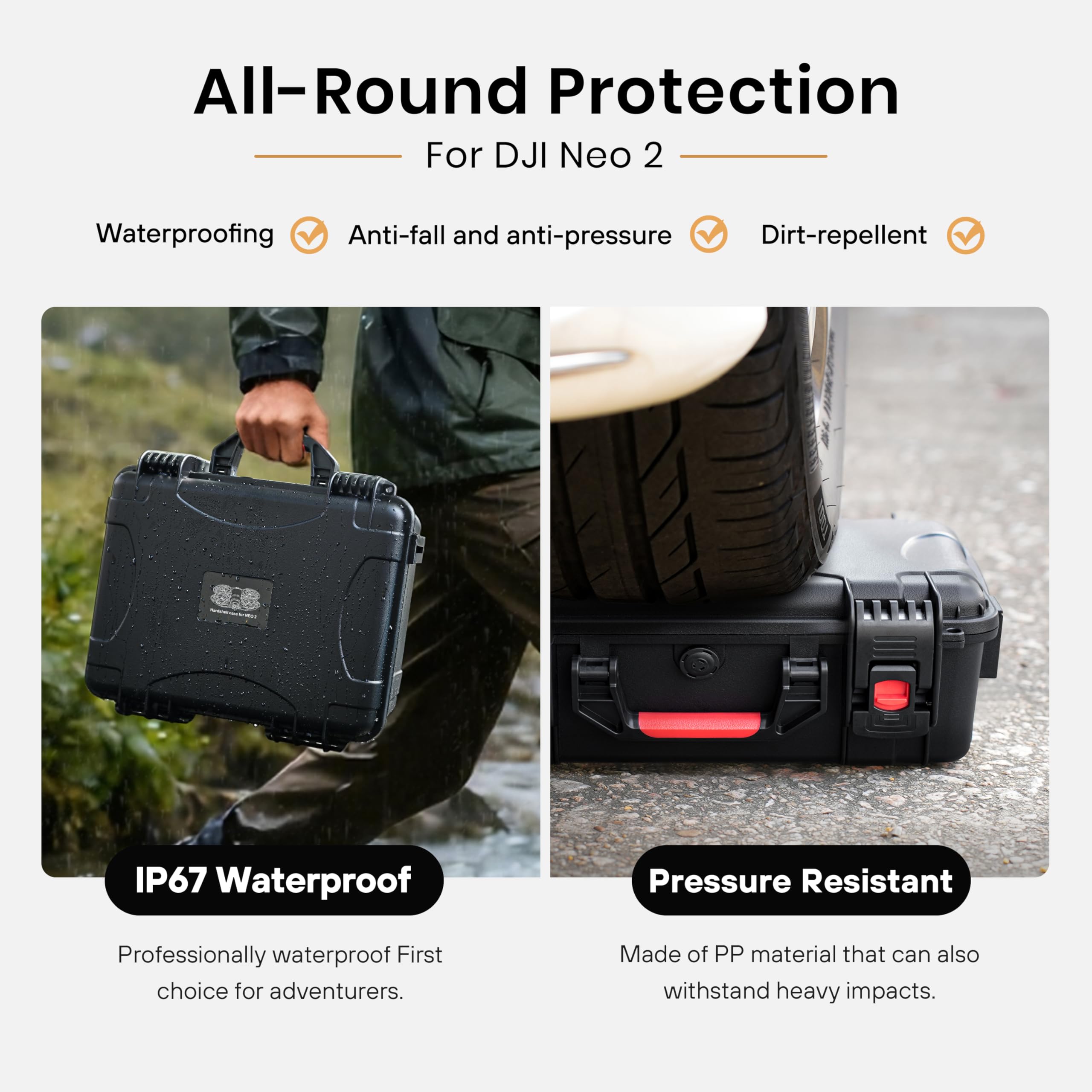 STARTRC Waterproof Hard Carryi - Drone Joystick Cover ulasan dan harga