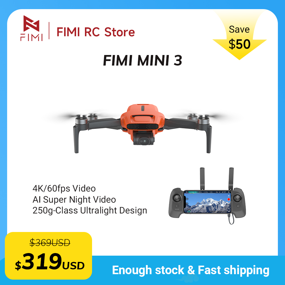 FIMI MINI 3 Camere drone 4K 60 - Drone Remote Controller Lanyard ulasan dan harga