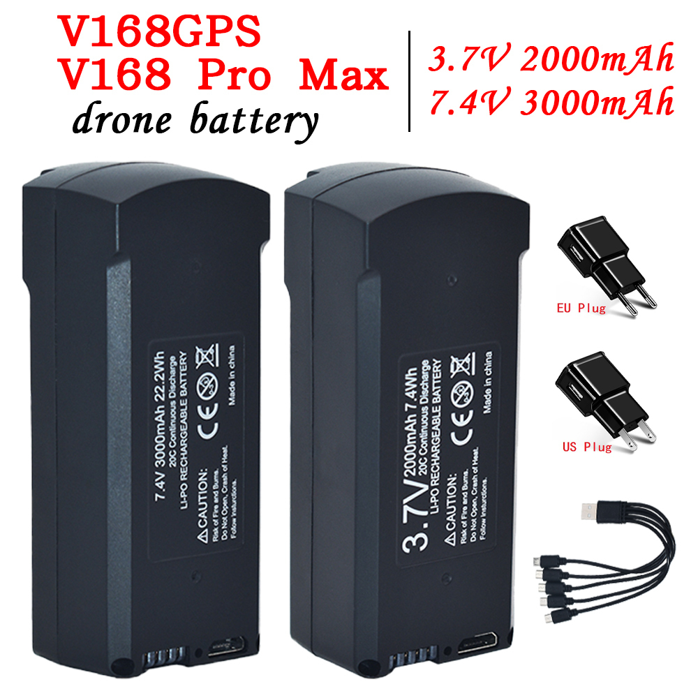 GPS V198 7.4V 3000mAh Battery  - Drone Power Bank ulasan dan harga